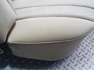 W126 rear seat beige used OEM