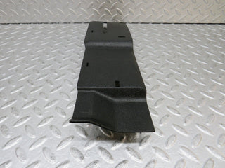 W124 Cabriolet seat front cover trim black used OEM