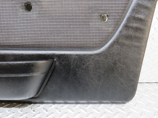 W123 Wagon front right door card black used OEM