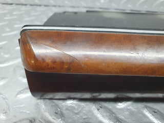 W126 centre console ashtray wood finish used OEM