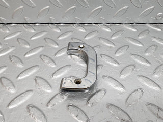 40897 Mercedes-Benz W126 300SE Interior Chrome Door Latch Trim Left 1237230124