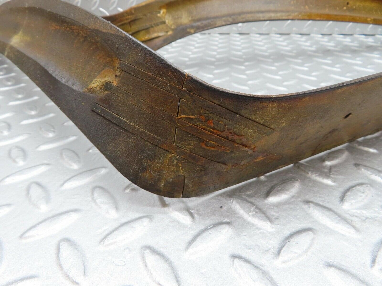 12697 Mercedes-Benz W111 220SE A Pillar And Headlining Roof Wood Trim Set