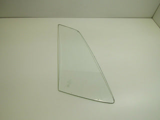 R107 SLC side window flap left rear clear used OEM