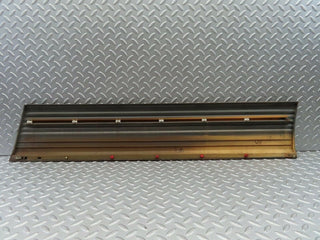 W126 front left door lower moulding trim used OEM