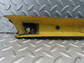 W123 Coupe a pillar trim cover left blue used OEM