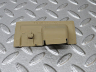 R129 SL seat cover trim beige right used OEM