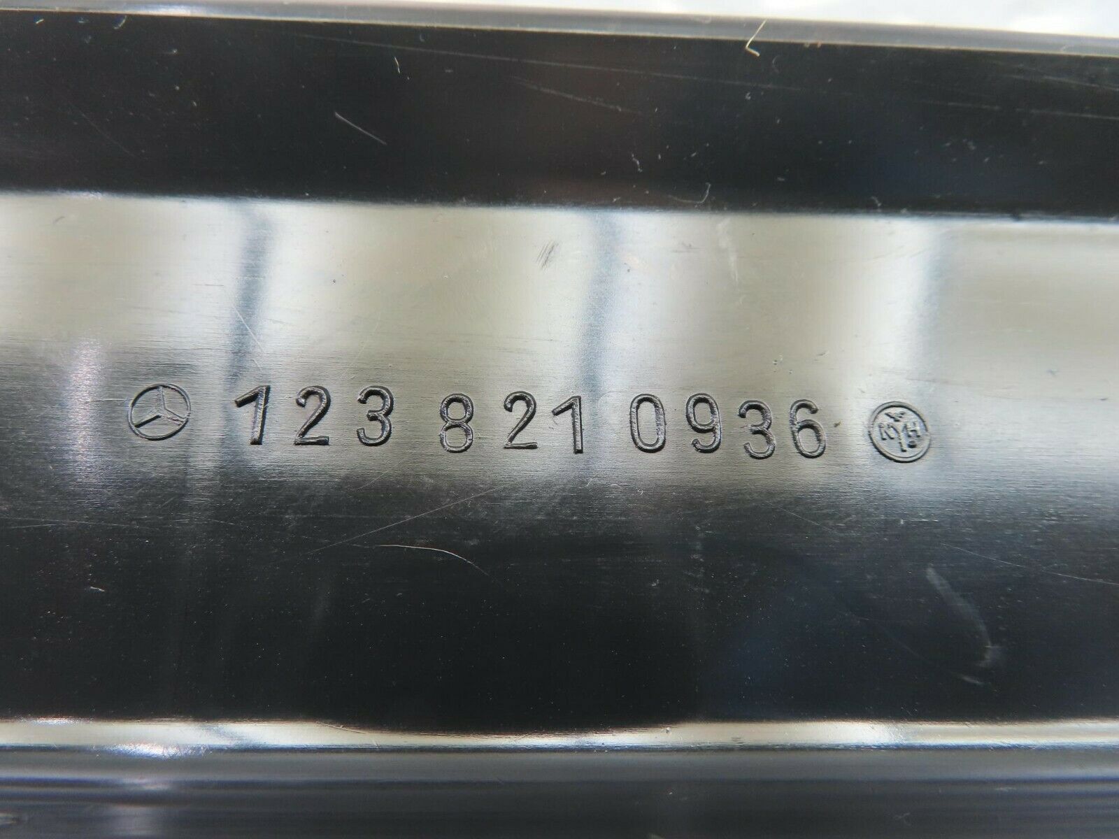 10700 Mercedes-Benz W123 230E Cable Channel Cover Front Left 1238210936