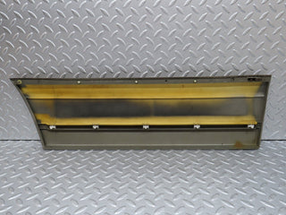 W126 rear left door moulding trim used OEM