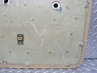 W123 front left door card beige used OEM