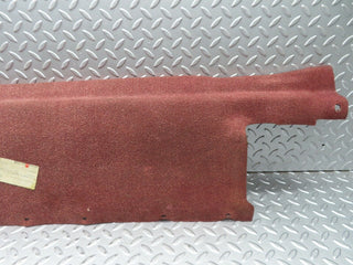 21499 Mercedes-Benz W126 300SE Boot Rear Carpet Cover Burgundy Red 1266940090