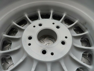 W123 alloy wheel mexican hat 6jx14h2 et30 used OEM