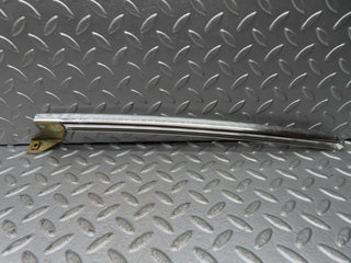 W123 rear left door chrome window channel used OEM