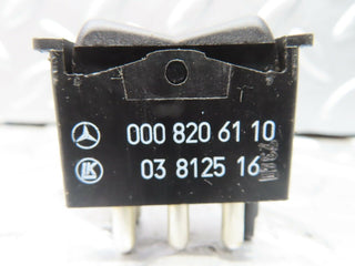 W123 rear windscreen defroster switch used OEM
