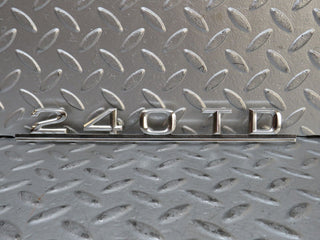 28336 Mercedes-Benz S123 240TD Wagon Trunk Badge Emblem 1238171515