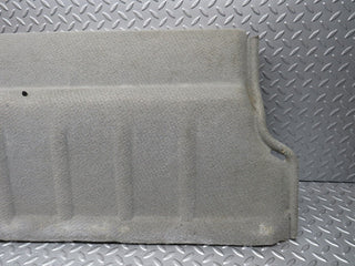 R129 SL fuel tank cover plate carpet grey used OEM