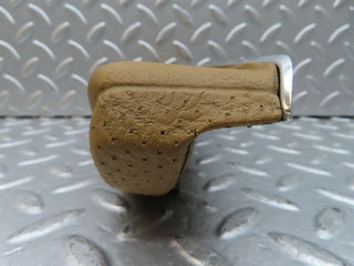 R107 SLC rear right card panel arm rest beige used OEM