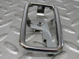 W123 chrome frame for door opener right used OEM