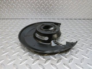 W123 front wheel hub brake protection plate used OEM