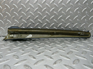 W116 front left door interior trim blue used OEM