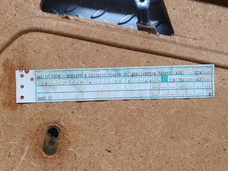 41482 Mercedes-Benz W124 200E Rear Left Door Card Palomino