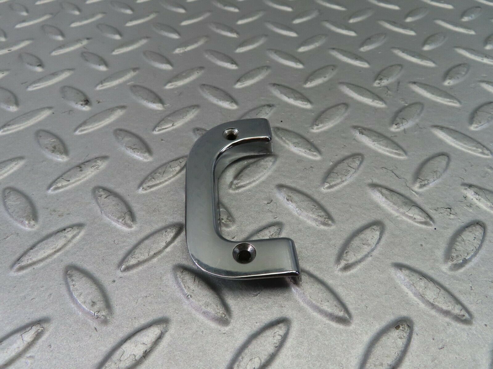 7618 Mercedes-Benz S123 230TE Wagon Right Chrome Door Latch Trim 1237230224