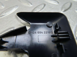 9337 Mercedes-Benz C124 300CE Coupe Left Front Seat Rail Trim Cover 1246842218