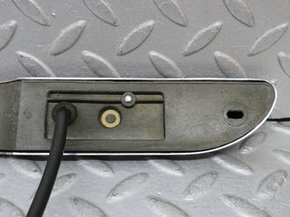 W109 number plate light trunk chrome used OEM