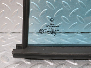 35061 Mercedes-Benz W210 320E Rear Left Quarter Window Glass 2107340124
