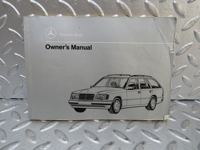 27099 Mercedes-Benz S124 Wagon Owners Manual 1245842981