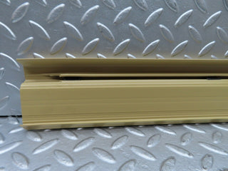 W123 rear left door sill trim beige used OEM