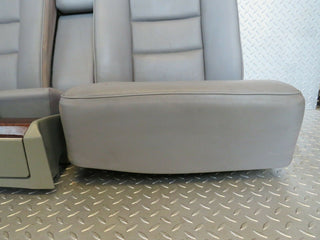 22384 Mercedes-Benz C124 E220 Coupe Rear Seat Leather Grey