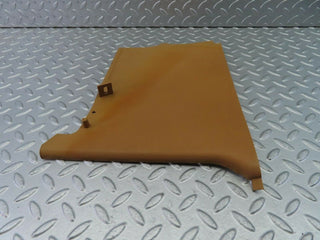 W123 Coupe front left kick panel beige used OEM