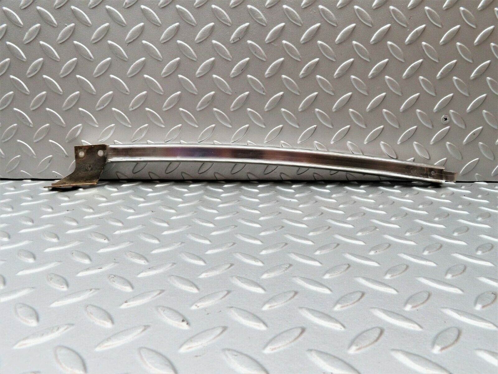 4298 Mercedes-Benz W123 230E Rear Left Chrome Window Channel