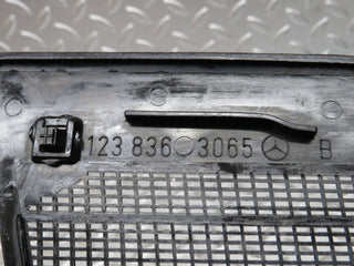 W123 Wagon left interior chrome latch trim used OEM
