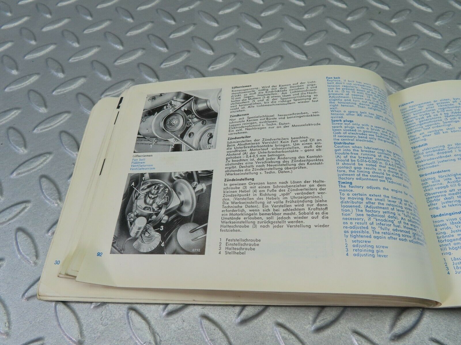8000 Mercedes-Benz W110 190C Owner's Manual Handbook 1105841696