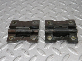 W126 Coupe door hinge pair used OEM