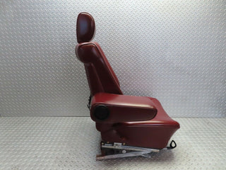 21532 Mercedes-Benz W126 300SE Front Left Seat Red Leather 1269102650