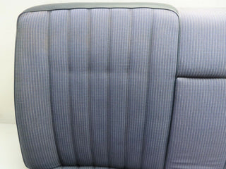 W123 Coupe rear seat blue used OEM