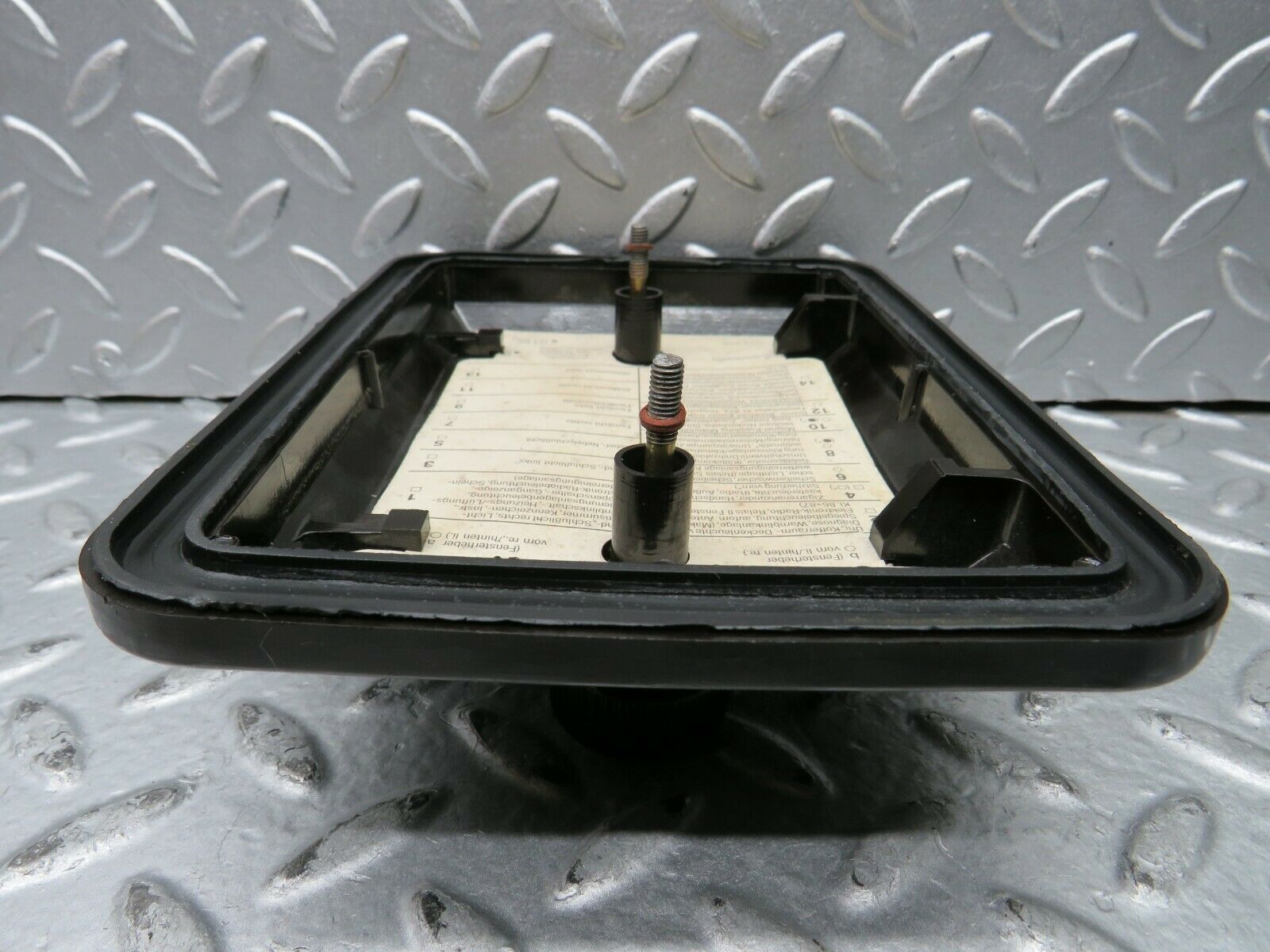 22073 Mercedes-Benz S123 280TE Wagon Fuse Box Cover Lid 1235400082