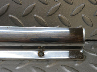 W109 front left door sill chrome used OEM