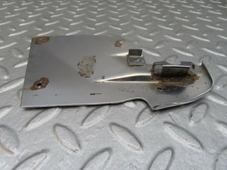 R107 SLC b pillar chrome cover plate left side used OEM