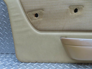 W123 front left door card cream used OEM