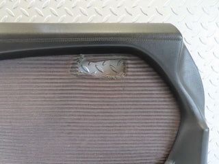 W116 front left door card black used OEM
