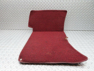 W108 front left floor carpet red used OEM
