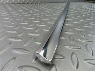 W116 rear right door chrome trim used OEM