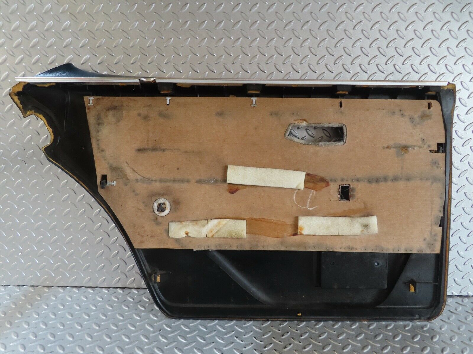 17740 Mercedes-Benz W116 450SEL Rear Right Door Card Blue