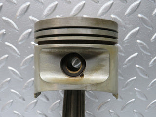 W123 piston with connecting rod used OEM