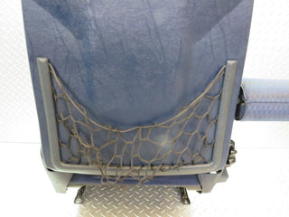 W201 Baby Benz front left passenger seat blue used OEM