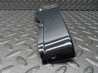 C140 Coupe left door chrome cover used OEM