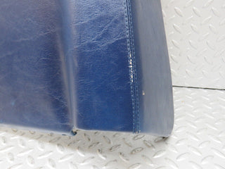 R129 SL front left seat back cover blue used OEM